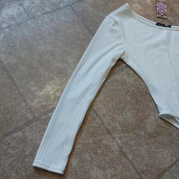 Boohoo ribbed bodysuit 12 - Picture 3 of 4